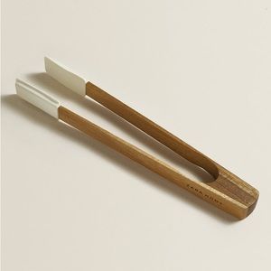 Zara Home Silicone and Wooden Tongs
